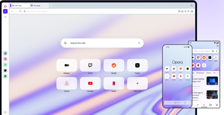 Opera Browser Download – Fast & Secure Web Browser